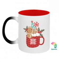 Кружки-хамелеоны двухцветные