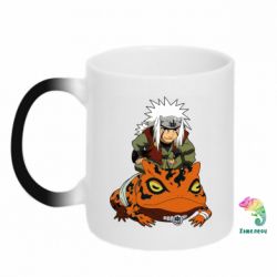 Кружка-хамелеон Jiraiya and Gamabunta - FATLINE Кружка-хамелеон Jiraiya and Gamabunta