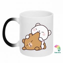 Кружка-хамелеон Кусь мишки - FATLINE Кружка-хамелеон Кусь мишки