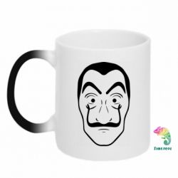 Кружка-хамелеон La Casa De Papel Mask - FATLINE Кружка-хамелеон La Casa De Papel Mask
