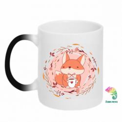 Кружка-хамелеон Лисёнок
