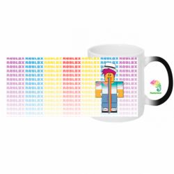 Кухоль-хамелеон з повним запечатуванням 3D Roblox Rainbow