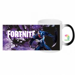 Кухоль-хамелеон з повним запечатуванням Fortnite Venom