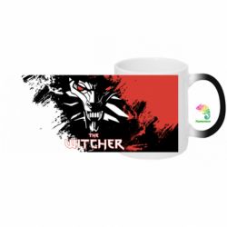 Кухоль-хамелеон з повним запечатуванням The Witcher Spray Art