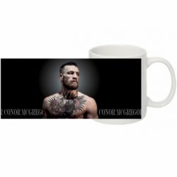 Кухоль з повною запечаткою Конор Макгрегор UFC - FATLINE Кухоль з повною запечаткою Конор Макгрегор UFC