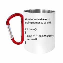 Кружка з ручкою "карабін" Arduino code - FATLINE Кружка з ручкою "карабін" Arduino code