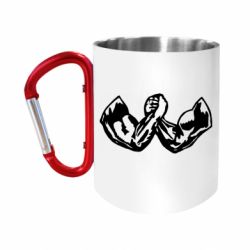 Кружки з ручкою-карабіном