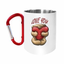 Кружки с ручкой-карабином