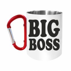 Кружка с ручкой "карабин" Big Boss (Большой Бос)