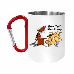 Кружки с ручкой-карабином