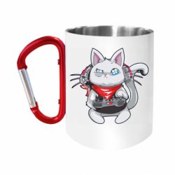 Кружки с ручкой-карабином