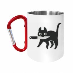 Кружки с ручкой-карабином