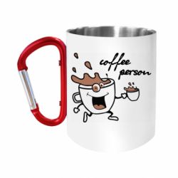 Кружки с ручкой-карабином