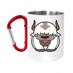 Кружка с ручкой "карабин" Cute Appa - FATLINE Кружка с ручкой "карабин" Cute Appa