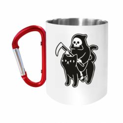 Кружки с ручкой-карабином