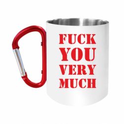 Кружки с ручкой-карабином