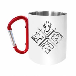 Кружки з ручкою-карабіном