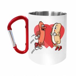 Кружки с ручкой-карабином