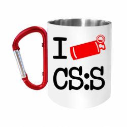 Кружки з ручкою-карабіном