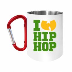 Кружка з ручкою "карабін" I love Hip-hop Wu-Tang - FATLINE Кружка з ручкою "карабін" I love Hip-hop Wu-Tang