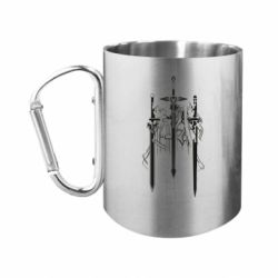 Кружки з ручкою-карабіном