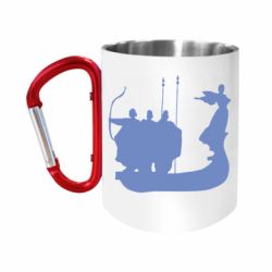 Кружки с ручкой-карабином