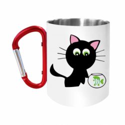 Кружки з ручкою-карабіном