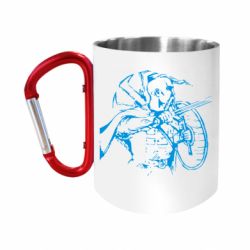 Кружки з ручкою-карабіном