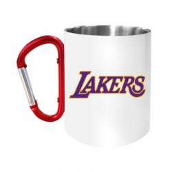 Кружка с ручкой "карабин" LA Lakers