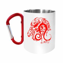 Кружки с ручкой-карабином