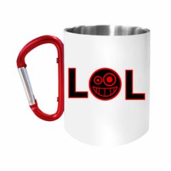 Кружки с ручкой-карабином