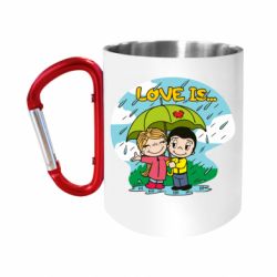 Кружки с ручкой-карабином