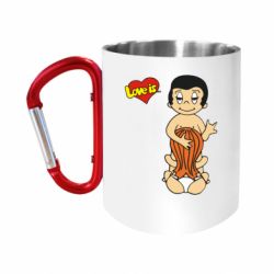 Кружки з ручкою-карабіном