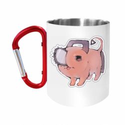 Кружки с ручкой-карабином