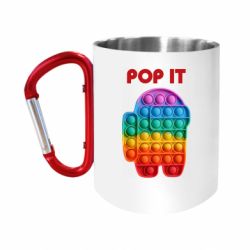 Кружки с ручкой-карабином