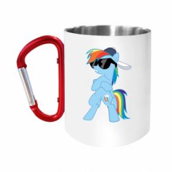 Кружки с ручкой-карабином