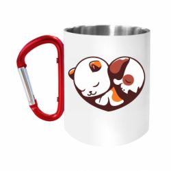 Кружки с ручкой-карабином