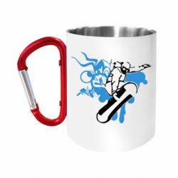 Кружки з ручкою-карабіном