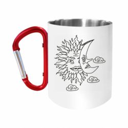 Кружки с ручкой-карабином