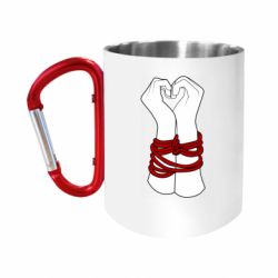 Кружки с ручкой-карабином