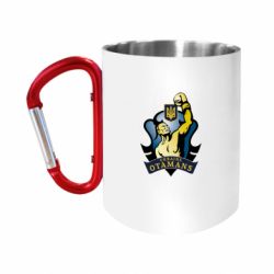 Кружки с ручкой-карабином