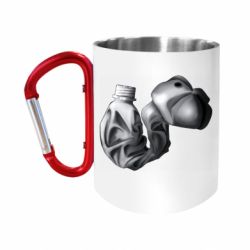 Кружки с ручкой-карабином