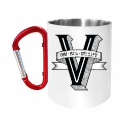 Кружки с ручкой-карабином