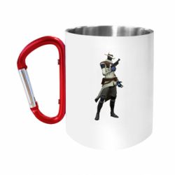 Кружки с ручкой-карабином