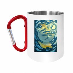 Кружки з ручкою-карабіном