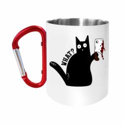 Кружки с ручкой-карабином