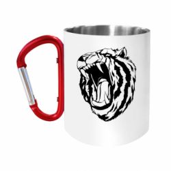 Кружка с ручкой "карабин" Zloj tigr