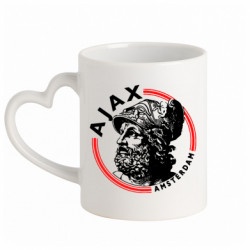 Кружки с ручкой в виде сердца