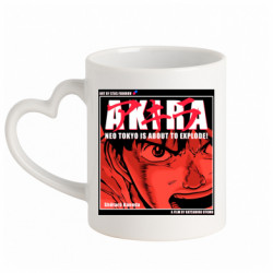 Кружки с ручкой в виде сердца