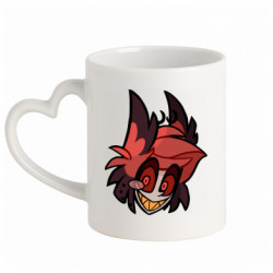 Кружки с ручкой в виде сердца
